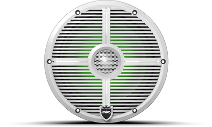 REVO 8 XW-W V3 | REVO Series 8-inch High-Output Component Style Coaxial Speakers w/ XW-White RGB Grilles