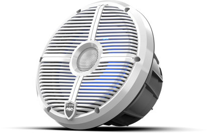 REVO 8 XW-W V3 | REVO Series 8-inch High-Output Component Style Coaxial Speakers w/ XW-White RGB Grilles