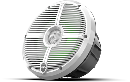 REVO 8 XW-W V3 | REVO Series 8-inch High-Output Component Style Coaxial Speakers w/ XW-White RGB Grilles
