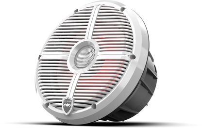 REVO 8 XW-W V3 | REVO Series 8-inch High-Output Component Style Coaxial Speakers w/ XW-White RGB Grilles