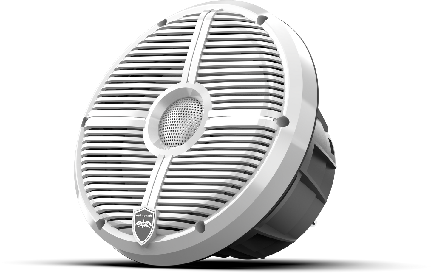 REVO 8 XW-W V3 | REVO Series 8-inch High-Output Component Style Coaxial Speakers w/ XW-White RGB Grilles