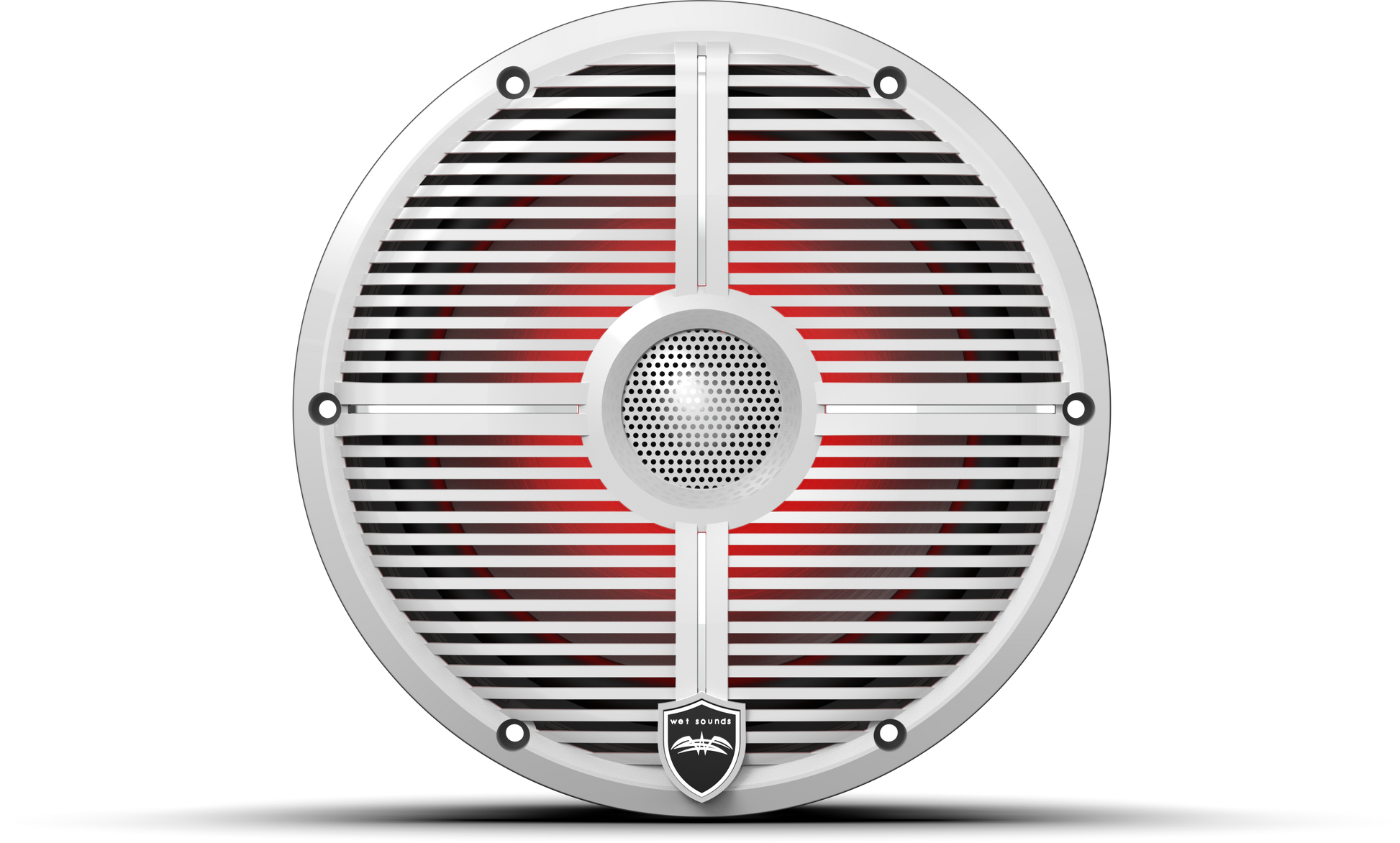 REVO 8 XW-W V3 | REVO Series 8-inch High-Output Component Style Coaxial Speakers w/ XW-White RGB Grilles