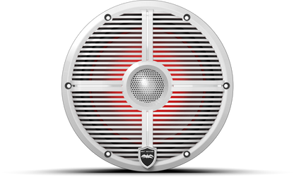 REVO 8 XW-W V3 | REVO Series 8-inch High-Output Component Style Coaxial Speakers w/ XW-White RGB Grilles