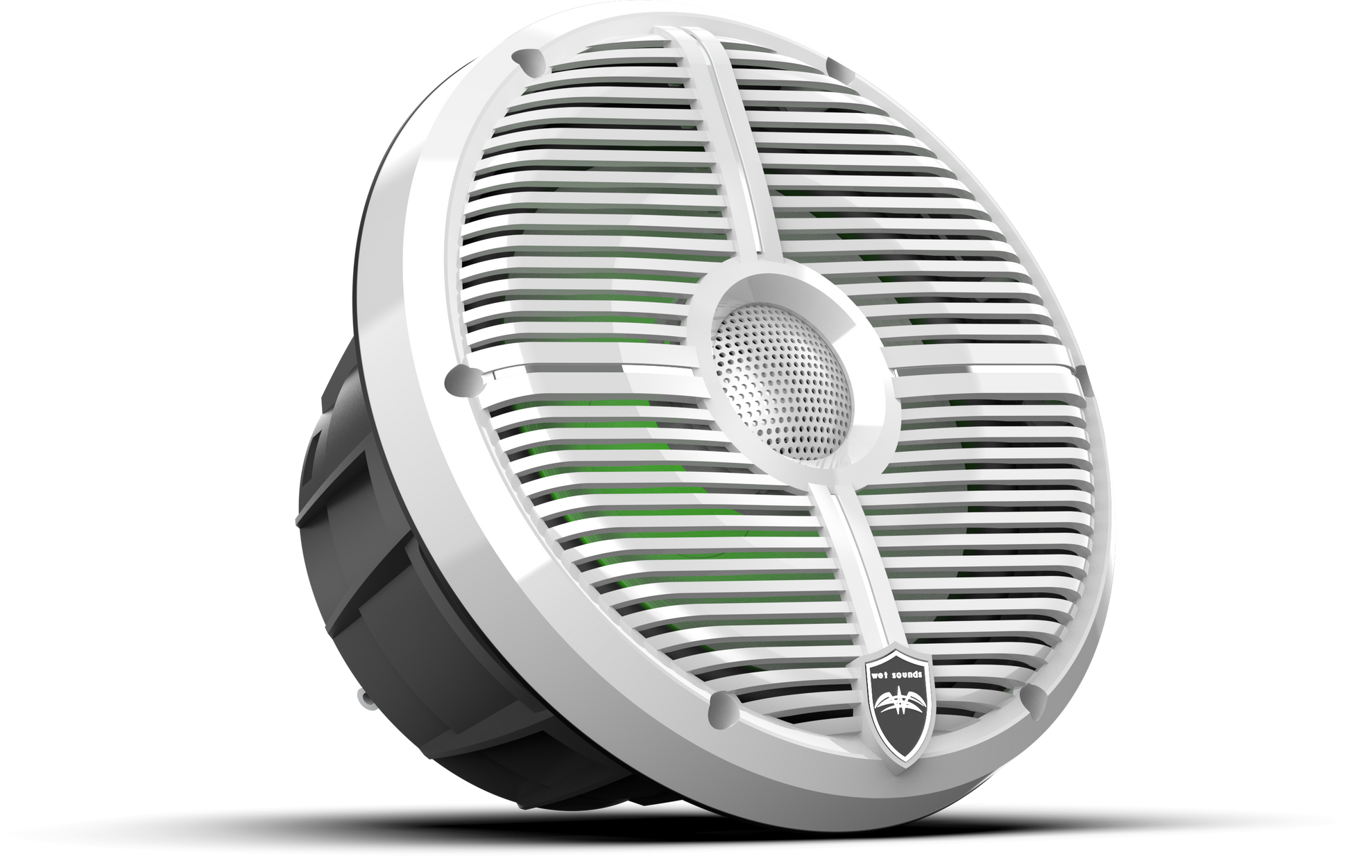 REVO 8 XW-W V3 | REVO Series 8-inch High-Output Component Style Coaxial Speakers w/ XW-White RGB Grilles