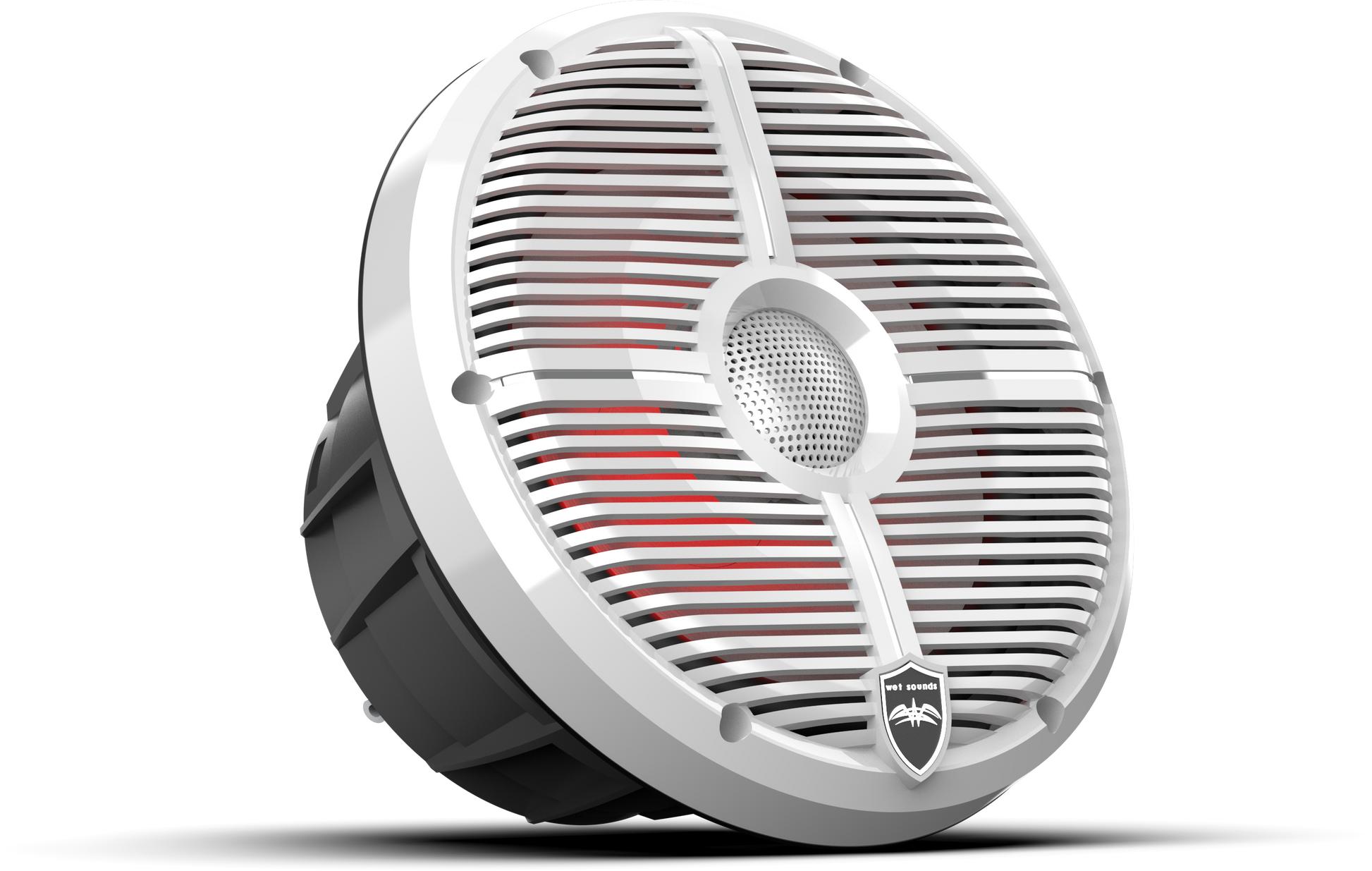 REVO 8 XW-W V3 | REVO Series 8-inch High-Output Component Style Coaxial Speakers w/ XW-White RGB Grilles