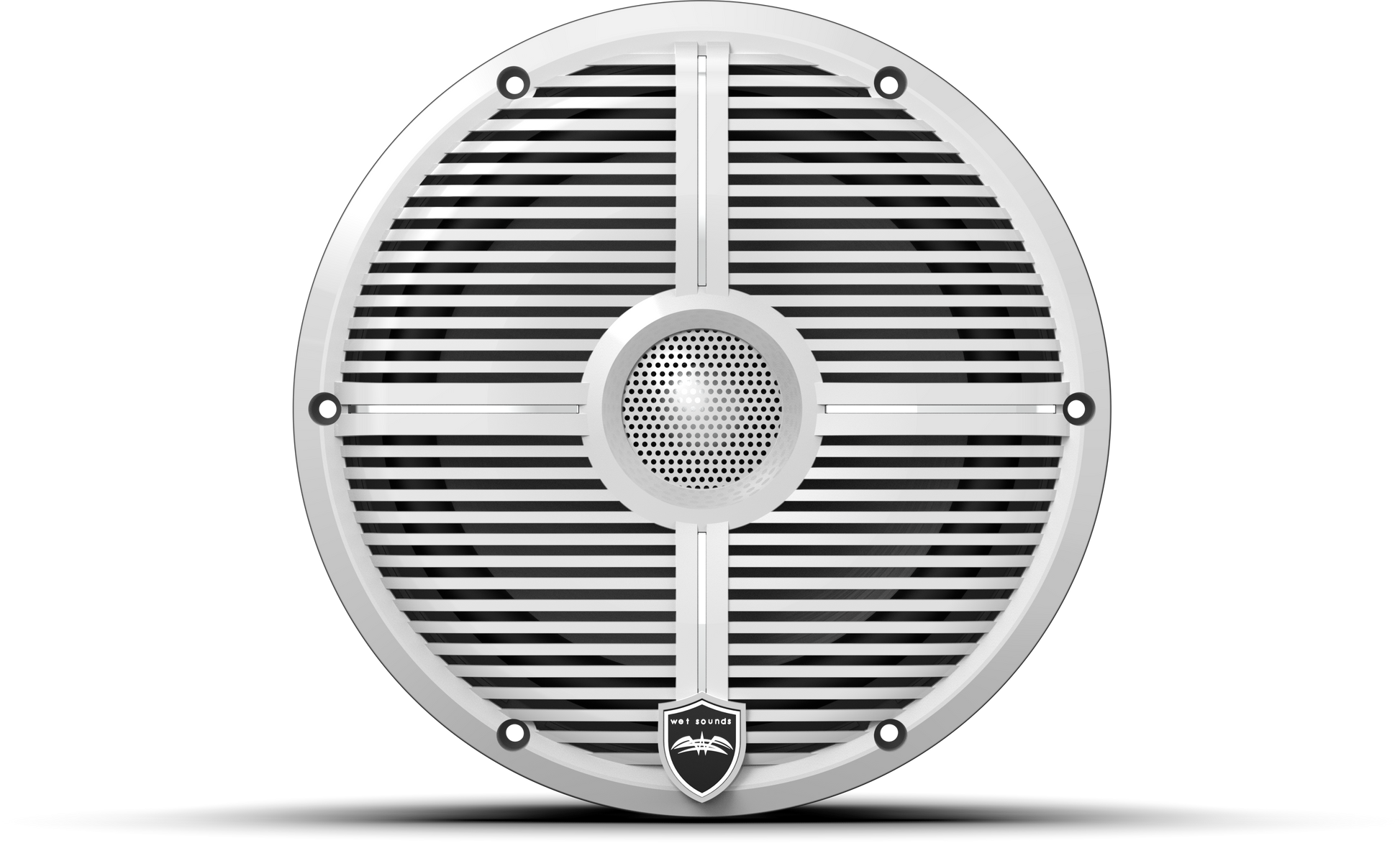 REVO 8 XW-W V3 | REVO Series 8-inch High-Output Component Style Coaxial Speakers w/ XW-White RGB Grilles