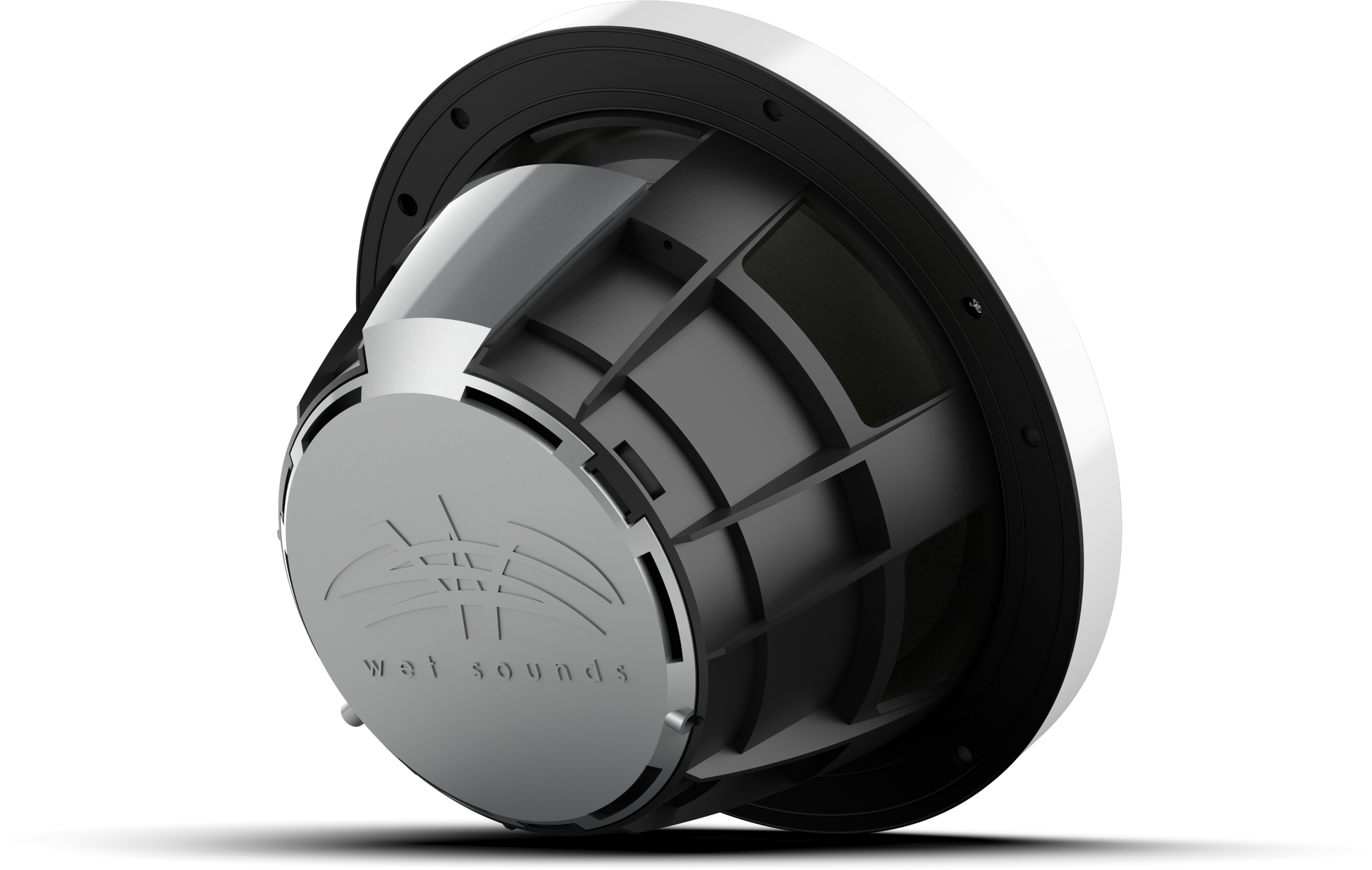 REVO 8 XW-W V3 | REVO Series 8-inch High-Output Component Style Coaxial Speakers w/ XW-White RGB Grilles