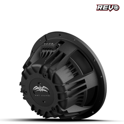 REVO 10 FA S2 V3 | Wet Sounds REVO Series 10-inch Free-Air Marine Subwoofer - 2Ω Black