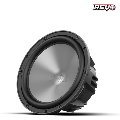 REVO 10 FA S2 V3 | Wet Sounds REVO Series 10-inch Free-Air Marine Subwoofer - 2Ω Black