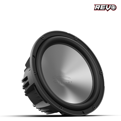 REVO 10 FA S4 V3 | Wet Sounds REVO Series 10-inch Free-Air Marine Subwoofer - 4Ω Black