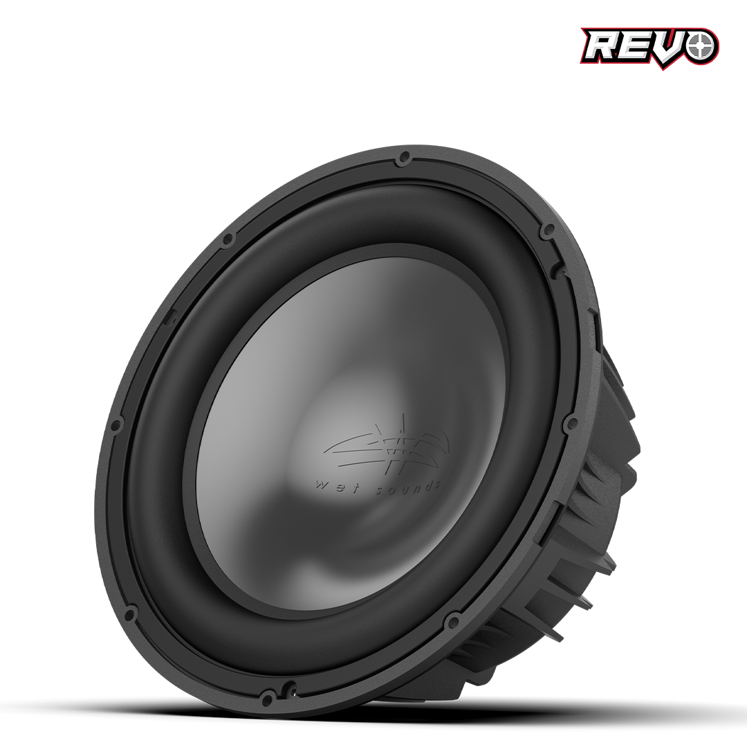 REVO 12 HP S4 V3 | Wet Sounds REVO Series 12-inch High-Power Marine Subwoofer - 4Ω Black