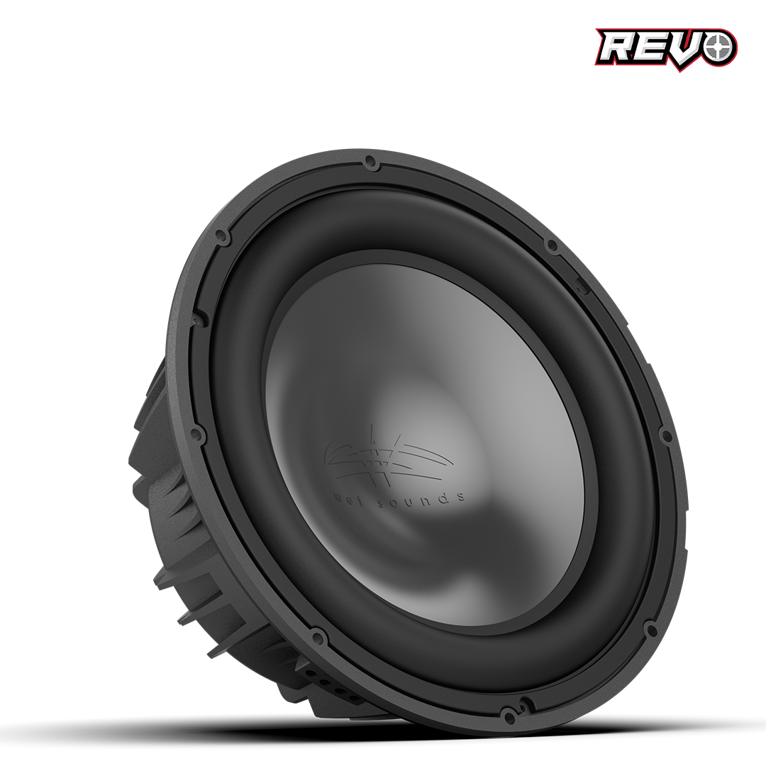 REVO 12 HP S4 V3 | Wet Sounds REVO Series 12-inch High-Power Marine Subwoofer - 4Ω Black