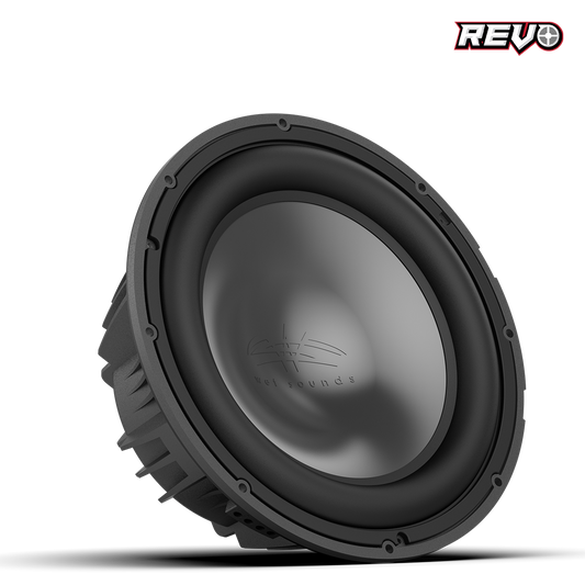 REVO 12 HP S4 V3 | Wet Sounds REVO Series 12-inch High-Power Marine Subwoofer - 4Ω Black