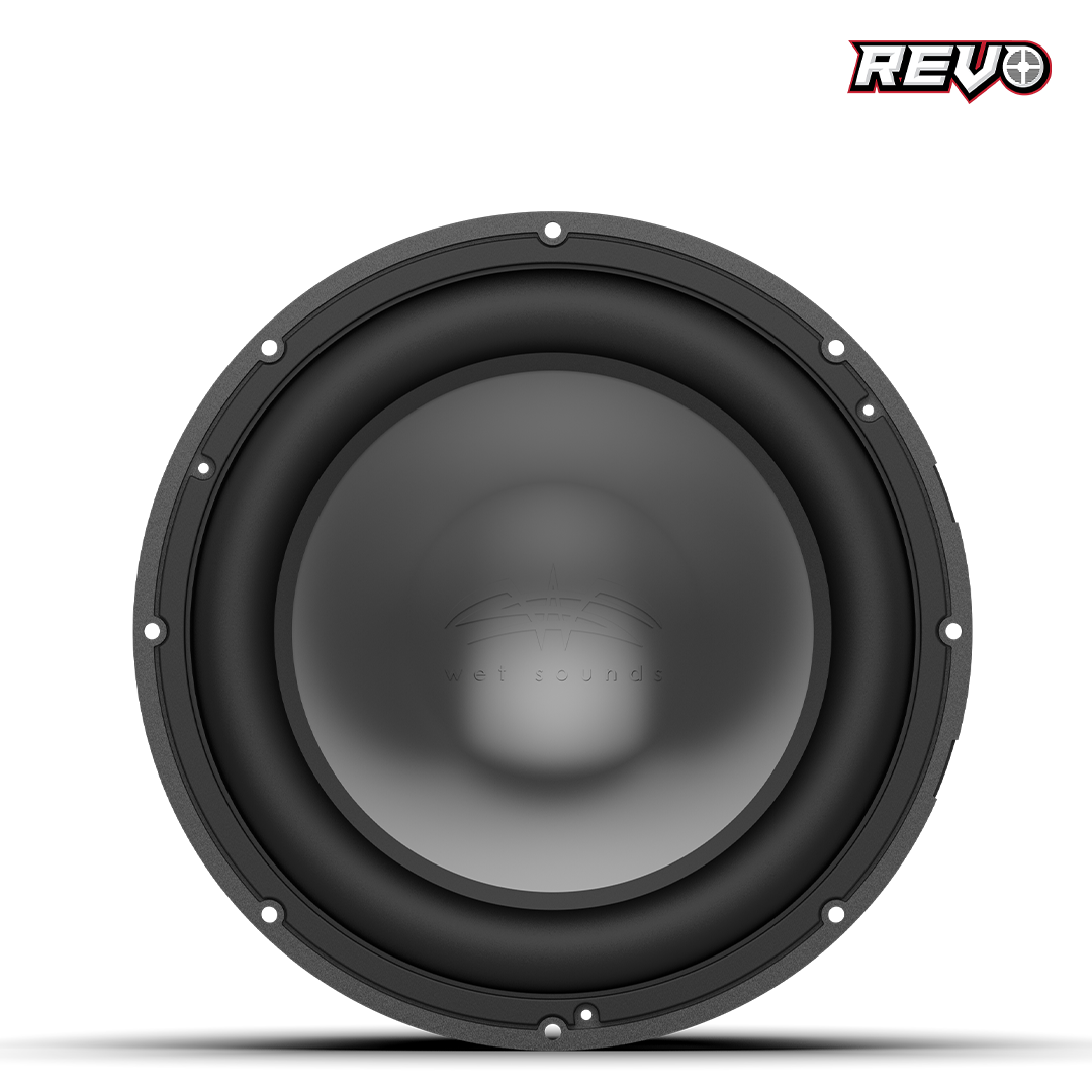 REVO 12 HP S4 V3 | Wet Sounds REVO Series 12-inch High-Power Marine Subwoofer - 4Ω Black