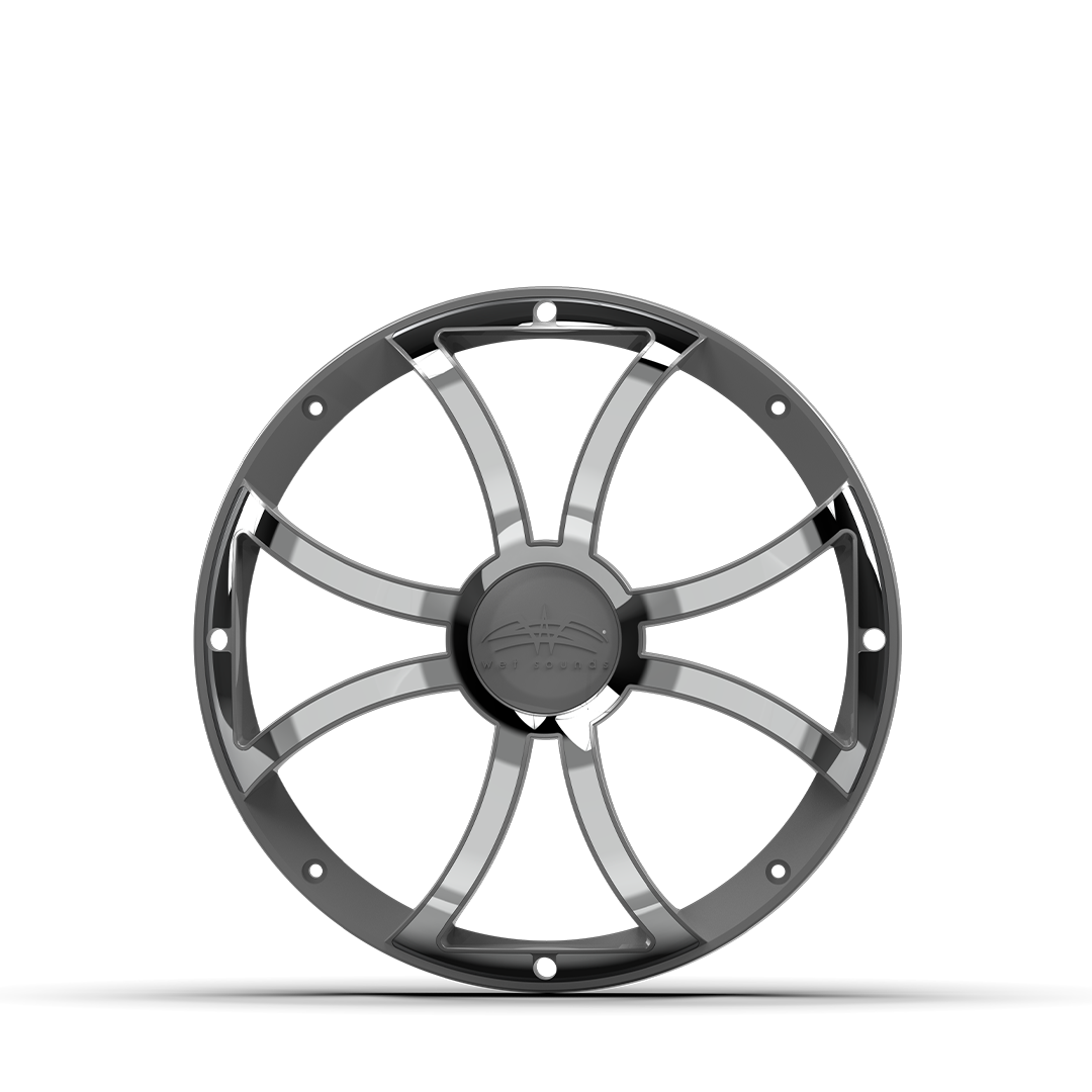 REVO 12 XS-G-SS GRILLE | REVO 12 XS-Gunmetal Stainless Steel Subwoofer Grille