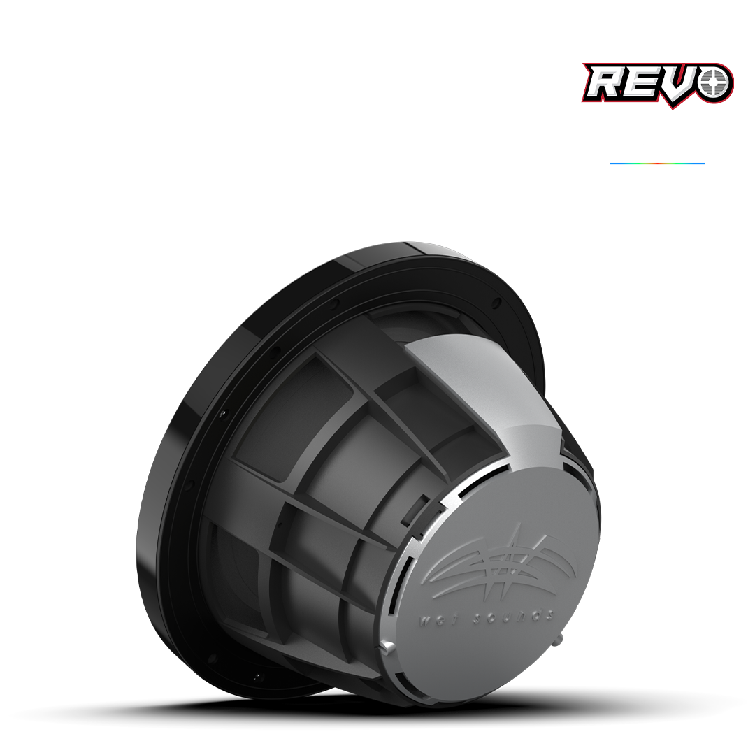 REVO 8-XWB | REVO Series 8-inch High-Output Component Style Coaxial Speakers w/ XW-Black RGB Grilles
