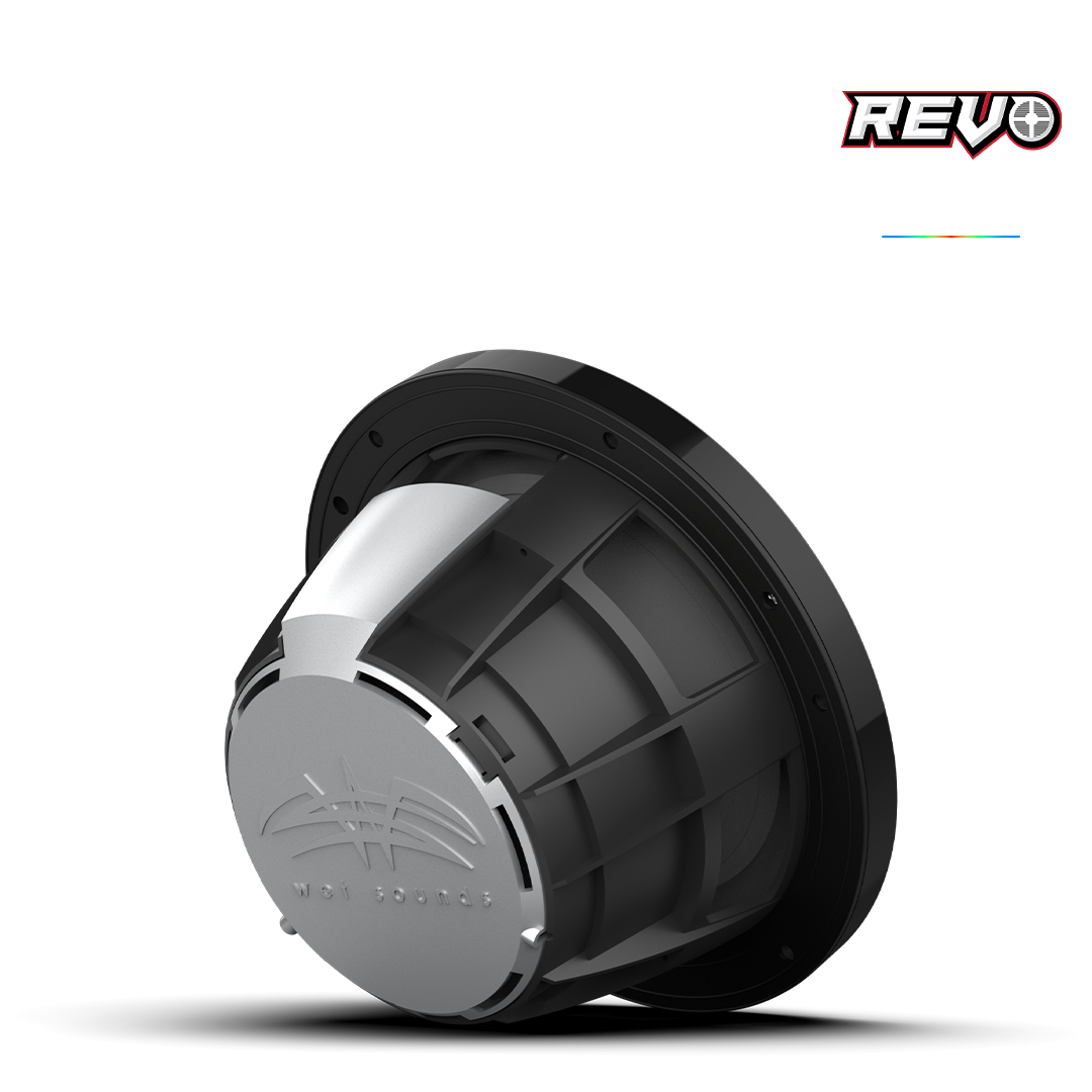 REVO 8-XWB | REVO Series 8-inch High-Output Component Style Coaxial Speakers w/ XW-Black RGB Grilles