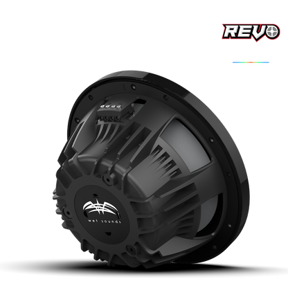 REVO CX-10 XW-B S2 | REVO Series 10-inch High-Output Component Style Coaxial Speakers w/ XW-Black RGB Grilles