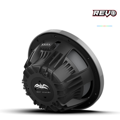 REVO CX-10 XS-S S2 | REVO Series 10-inch High-Output Component Style Coaxial Speakers w/ XS-Silver RGB Grilles