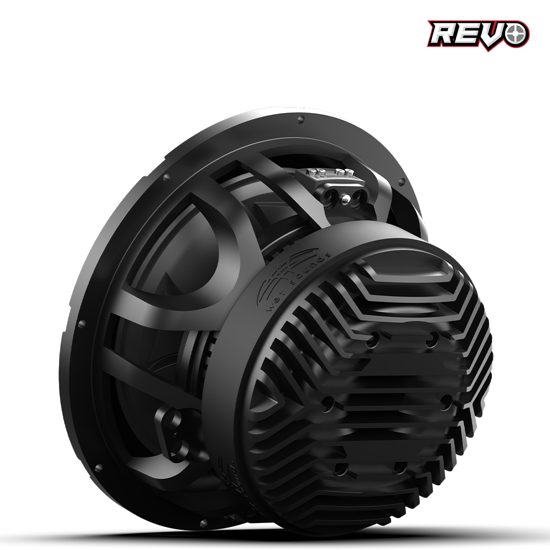 REVO 12 XXX V4-B | Wet Sounds REVO Series XXX 12-inch SPL Marine Subwoofer - Dual 2Ω Black