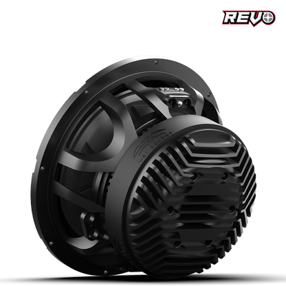 REVO 12 XXX V4-B | Wet Sounds REVO Series XXX 12-inch SPL Marine Subwoofer - Dual 2Ω Black