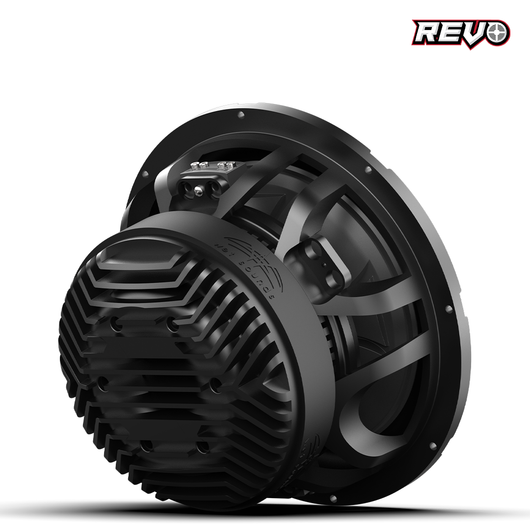 REVO 12 XXX V4-B | Wet Sounds REVO Series XXX 12-inch SPL Marine Subwoofer - Dual 2Ω Black