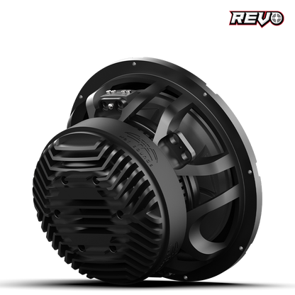 REVO 12 XXX V4-B | Wet Sounds REVO Series XXX 12-inch SPL Marine Subwoofer - Dual 2Ω Black