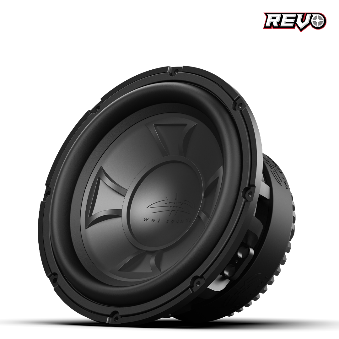 REVO 12 XXX V4-B | Wet Sounds REVO Series XXX 12-inch SPL Marine Subwoofer - Dual 2Ω Black