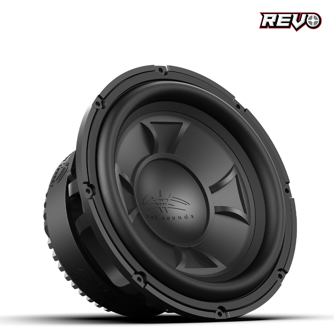 REVO 12 XXX V4-B | Wet Sounds REVO Series XXX 12-inch SPL Marine Subwoofer - Dual 2Ω Black