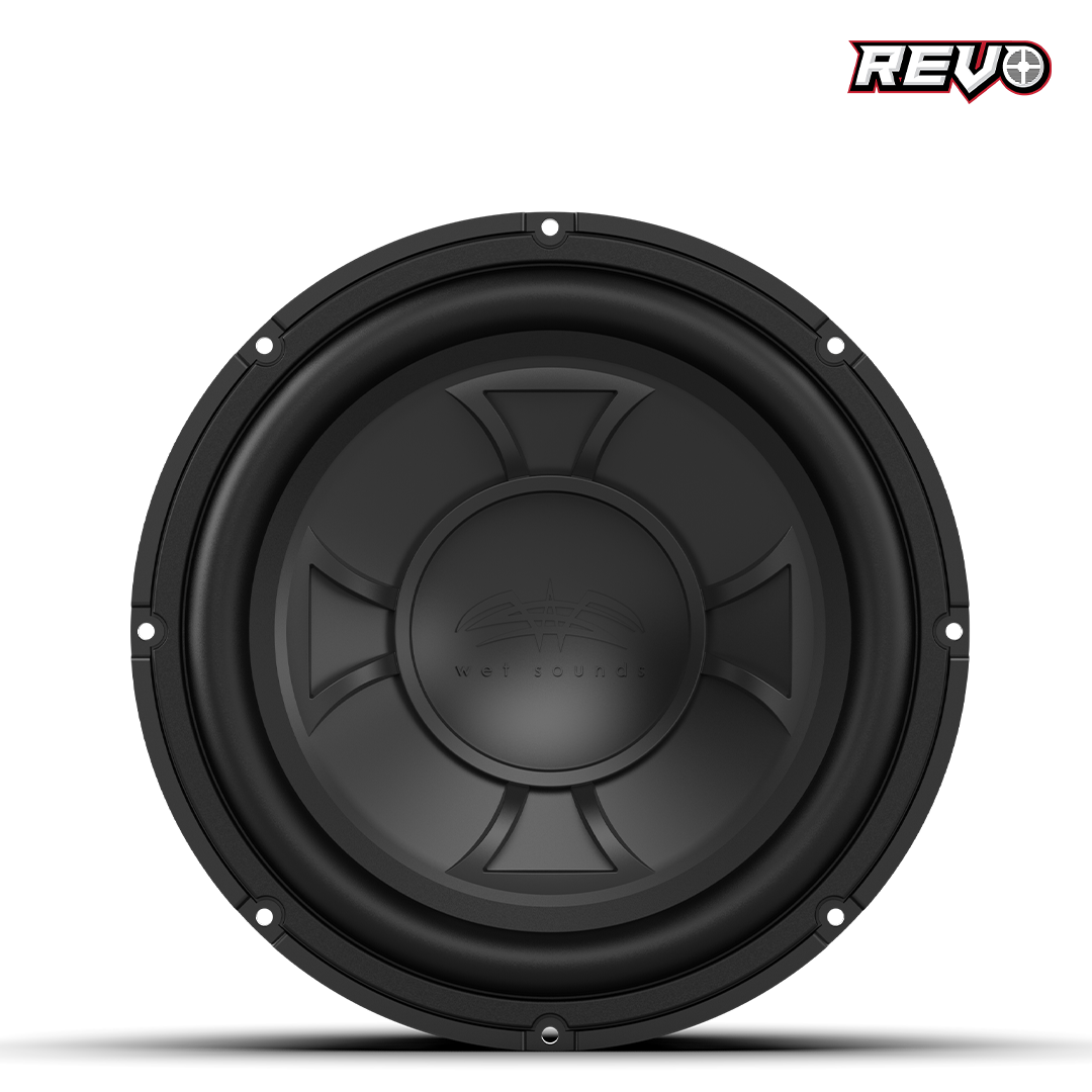 REVO 12 XXX V4-B | Wet Sounds REVO Series XXX 12-inch SPL Marine Subwoofer - Dual 2Ω Black