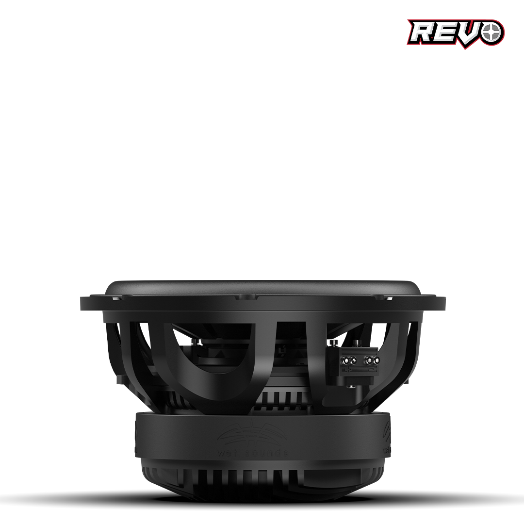REVO 12 XXX V4-B | Wet Sounds REVO Series XXX 12-inch SPL Marine Subwoofer - Dual 2Ω Black