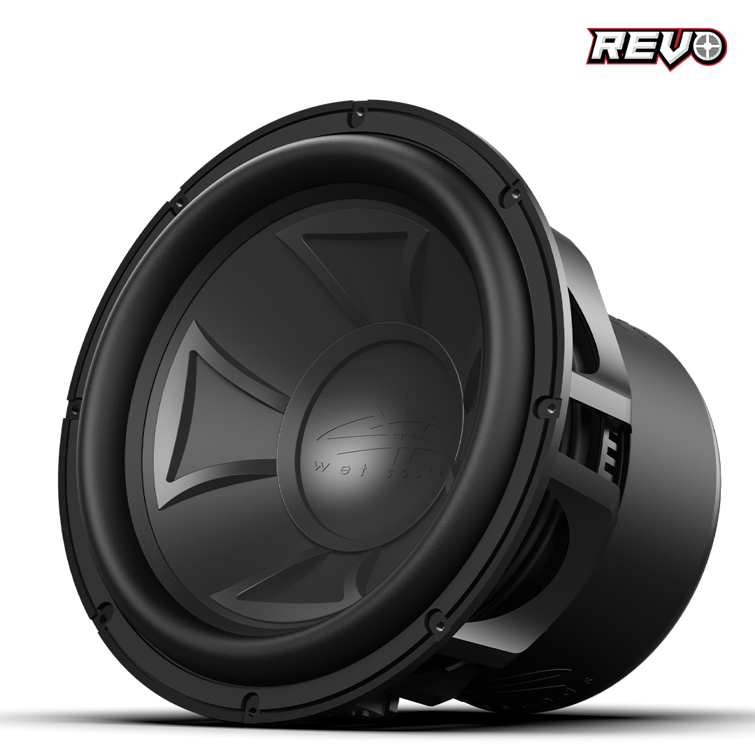 REVO 15 XXX V4-B | Wet Sounds REVO Series XXX 15-inch SPL Marine Subwoofer - Dual 2Ω Black