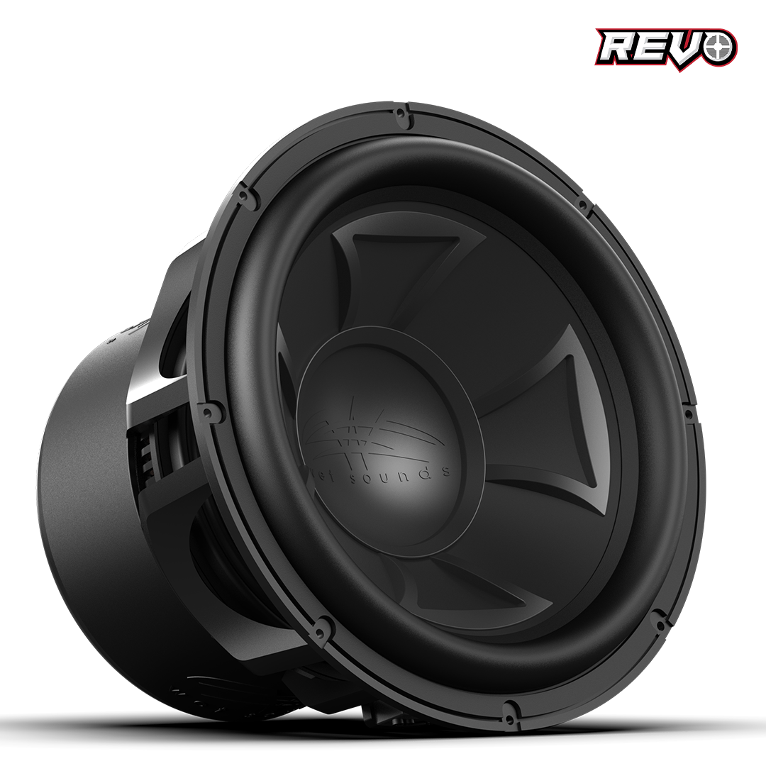 REVO 15 XXX V4-B | Wet Sounds REVO Series XXX 15-inch SPL Marine Subwoofer - Dual 2Ω Black