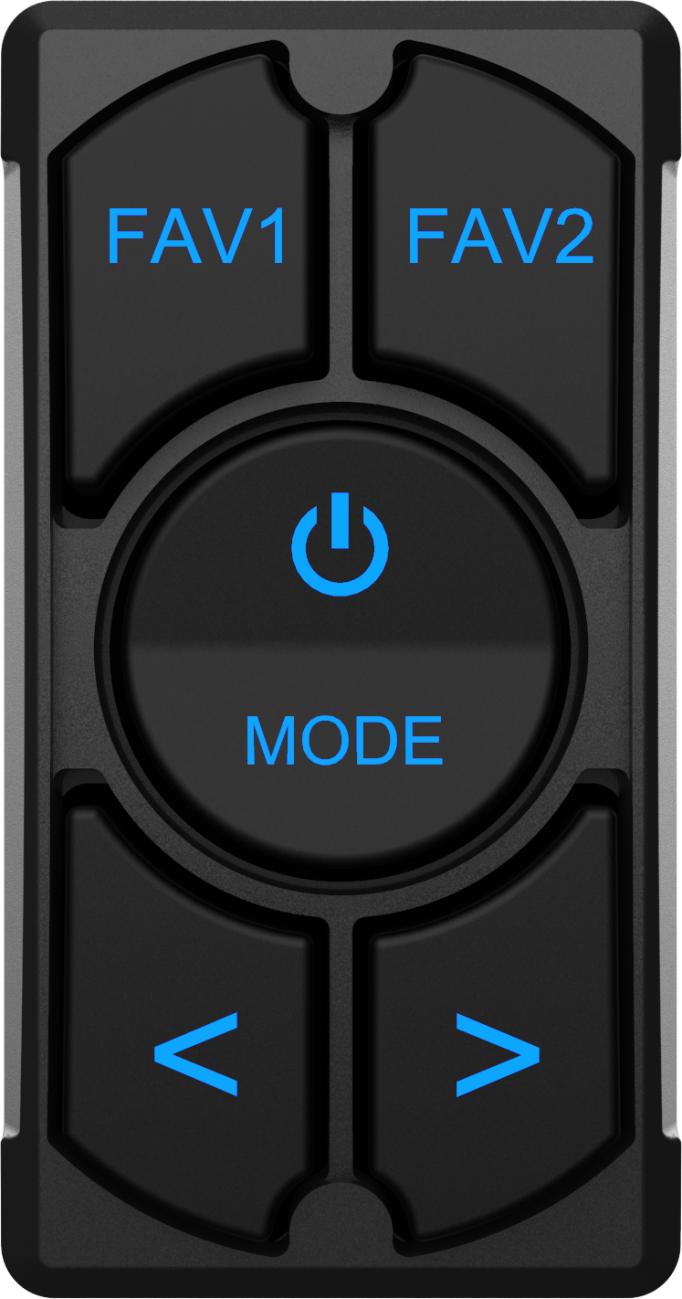 WWX-RGB-RS V3 | Wet Sounds RGB Single Zone Rocker Switch