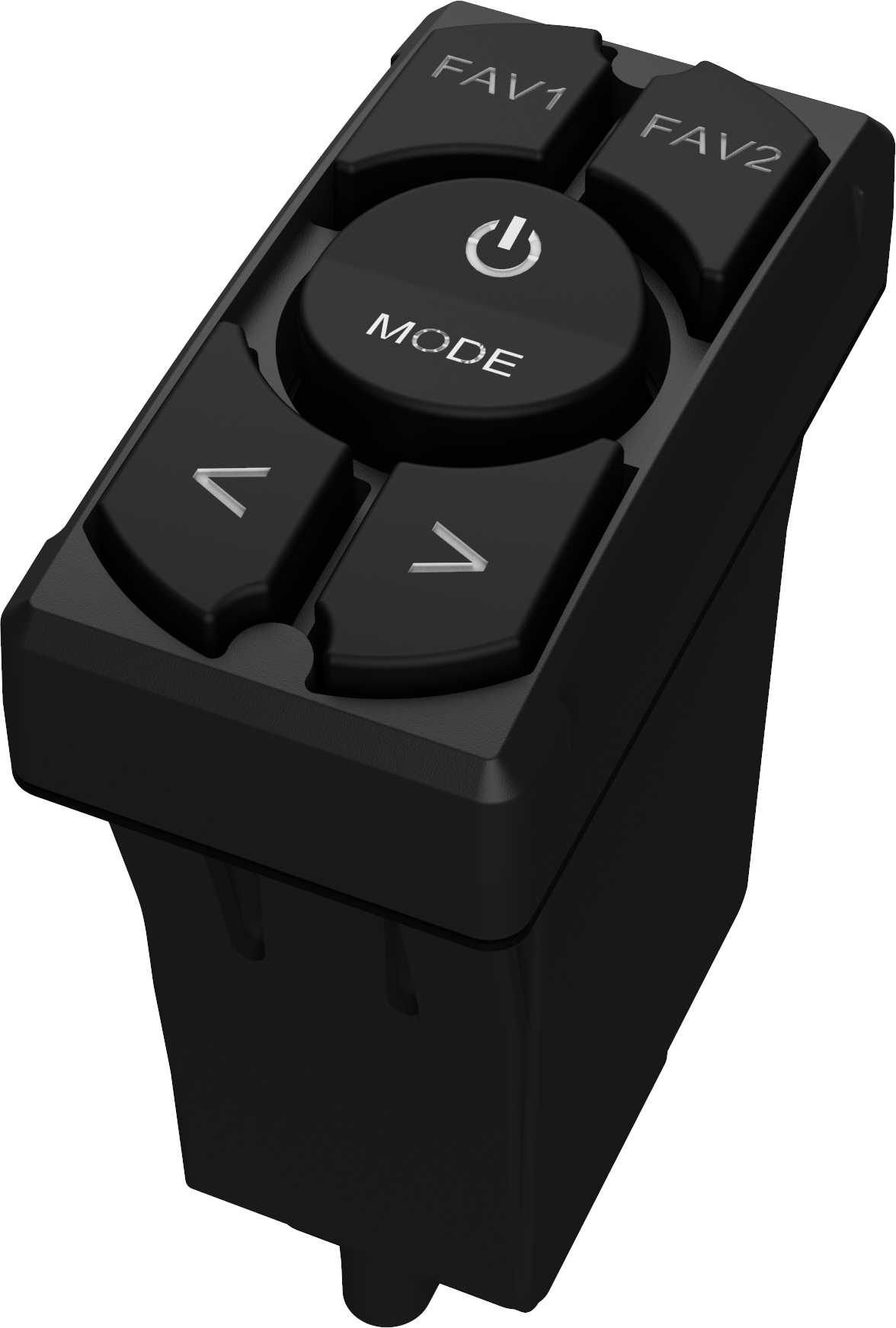 WWX-RGB-RS V3 | Wet Sounds RGB Single Zone Rocker Switch