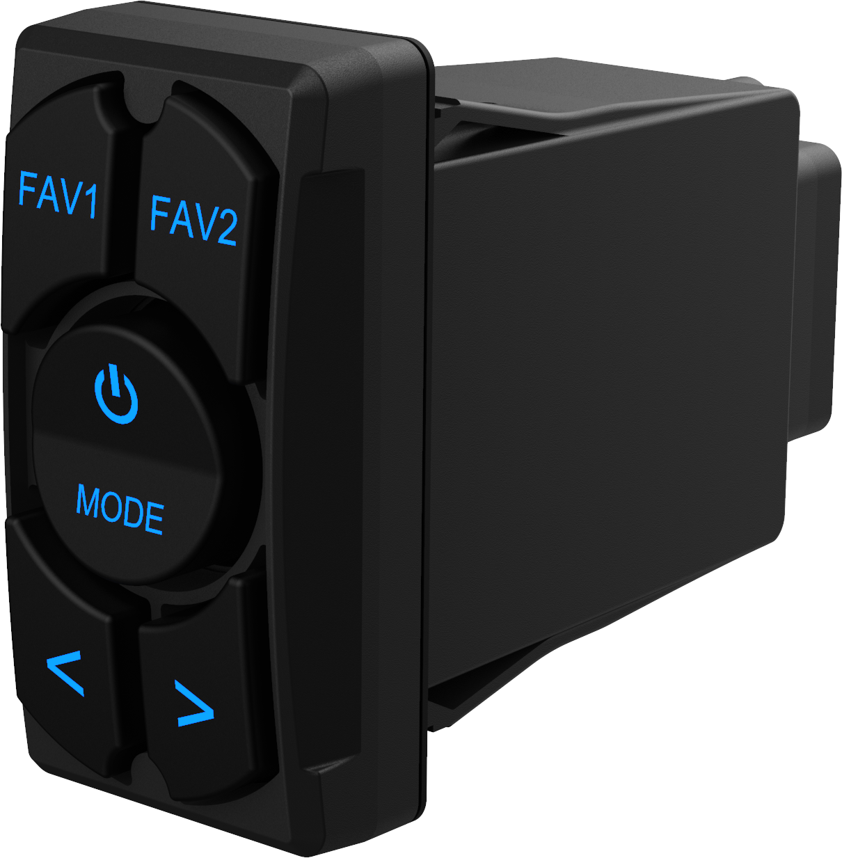 WWX-RGB-RS V3 | Wet Sounds RGB Single Zone Rocker Switch