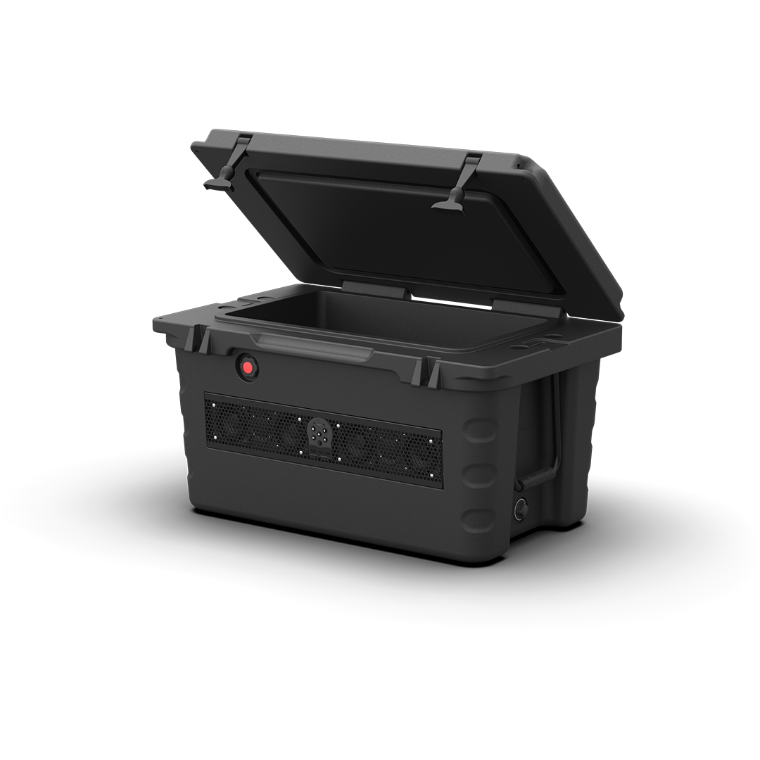 SHIVR-55-BLK | Wet Sounds SHIVR-55 Black Bluetooth Soundbar Cooler