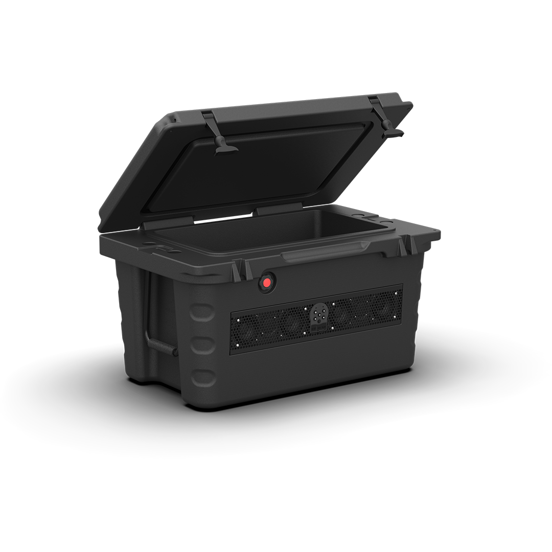 SHIVR-55-BLK | Wet Sounds SHIVR-55 Black Bluetooth Soundbar Cooler