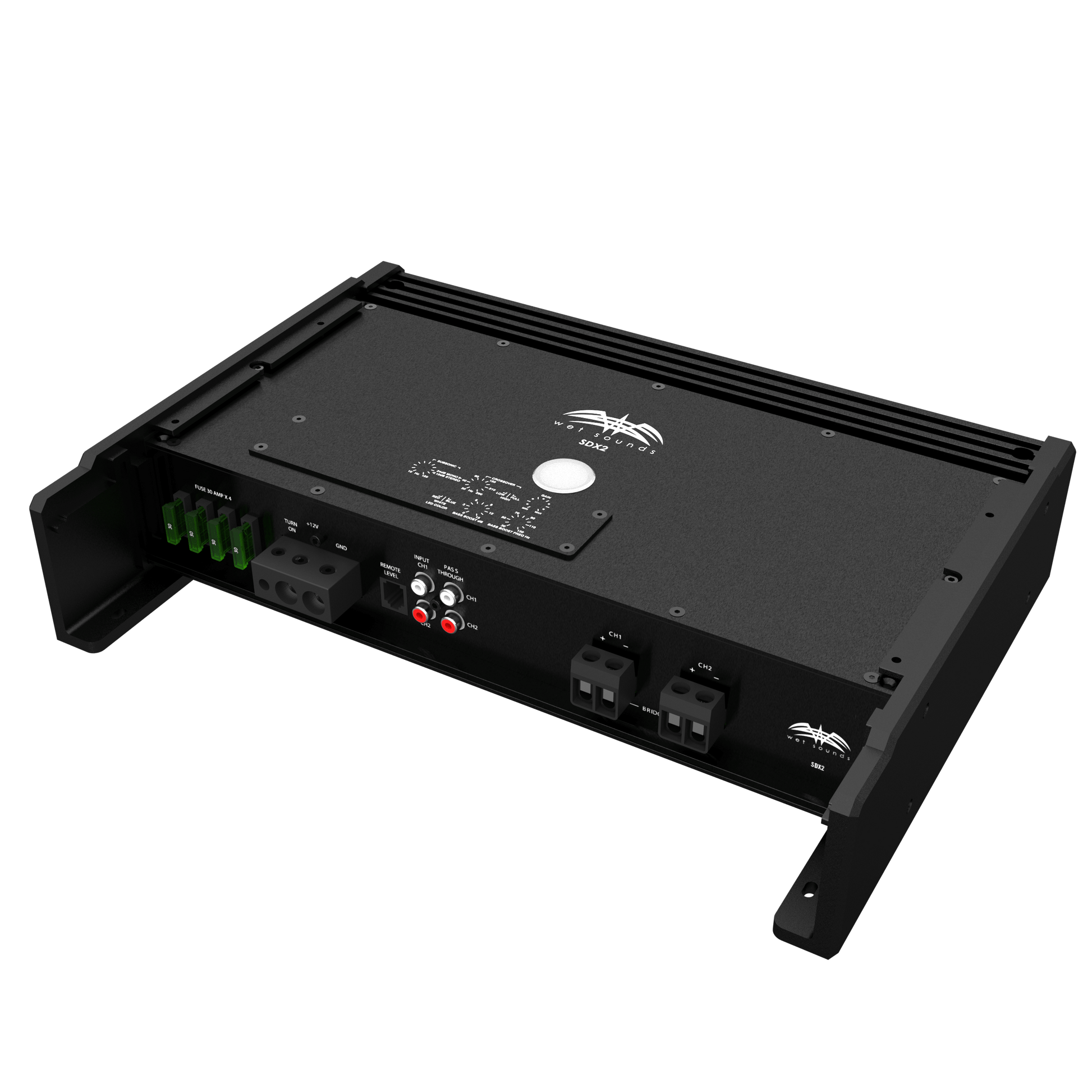 Sinister-SDX2 | Wet Sounds 2 Channel Marine Amplifier