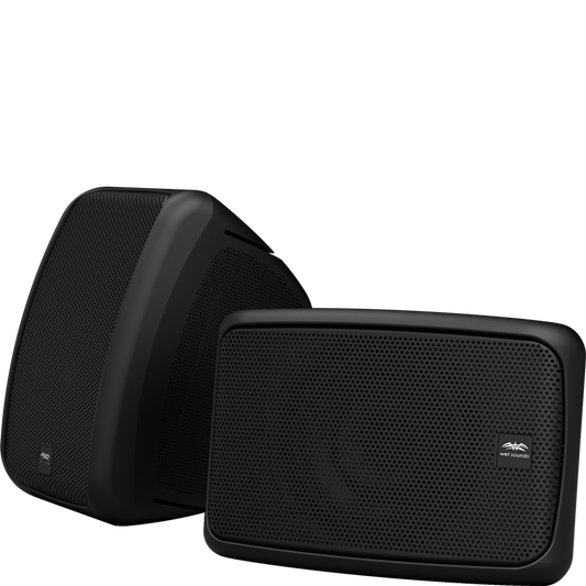 Venue Series 8" HLCD Outdoor Speaker w/ Dual Passive Radiators & Built-in 70v TAP - Black (ea)
