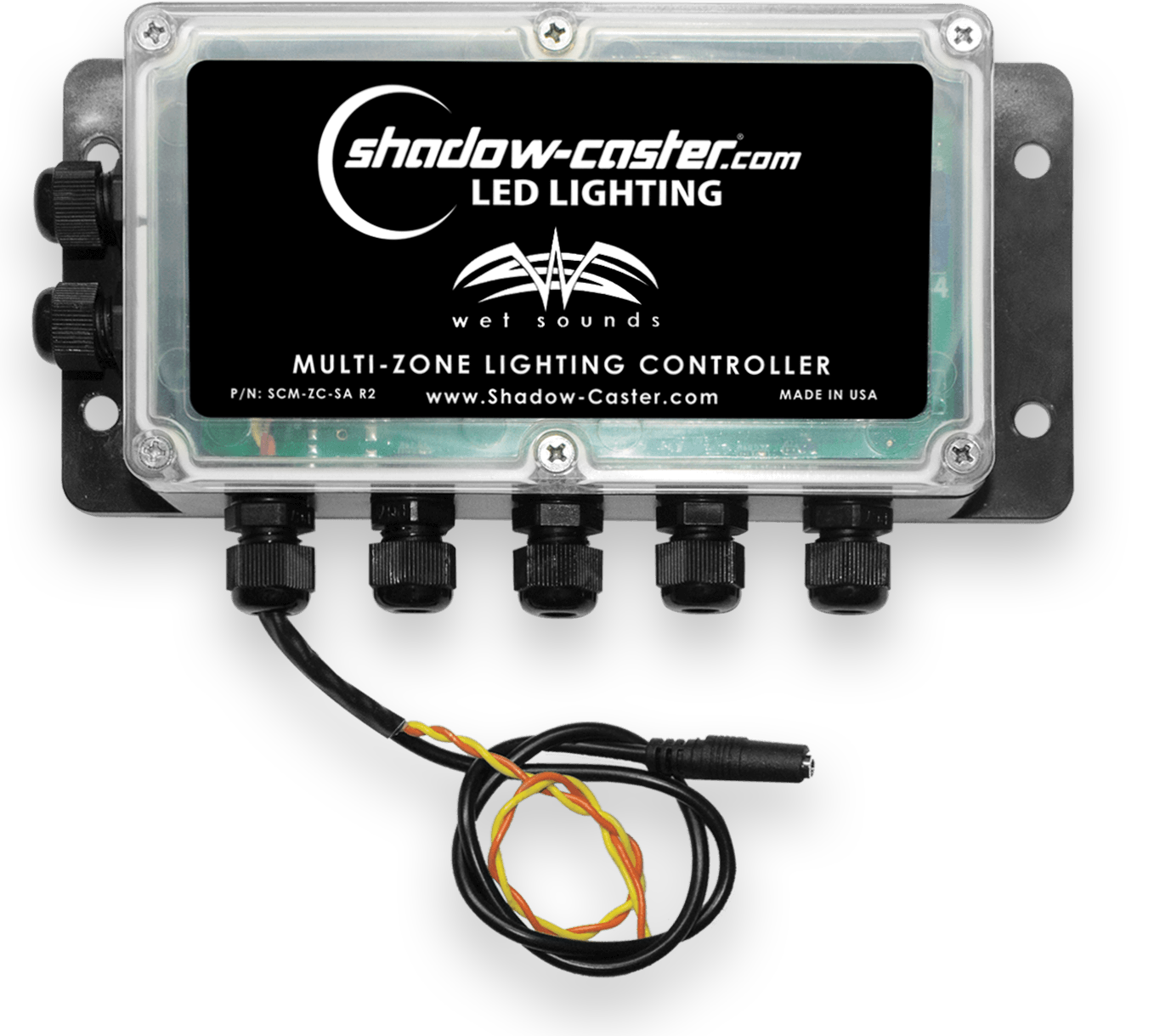 WS-4Z-RGB-BB Controller v3 | 4 Zone RGB LED Black Box Controller v3