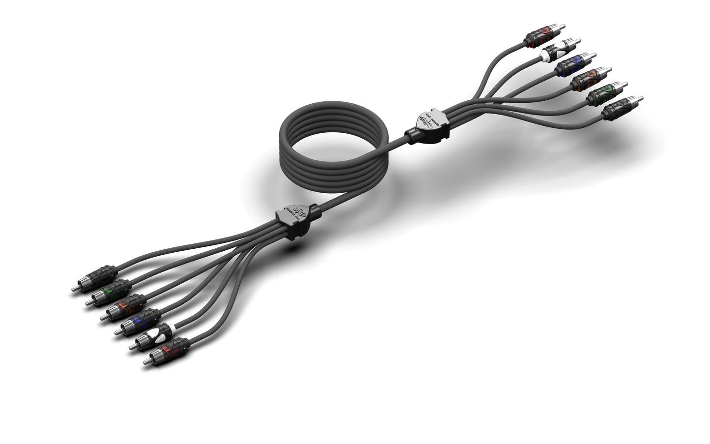 RCA-6CH 17FT Wet Wire | 17FT 6 Ch RCA Cable