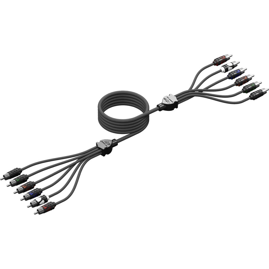 RCA-6CH 5FT Wet Wire | 5FT 6 Ch RCA Cable