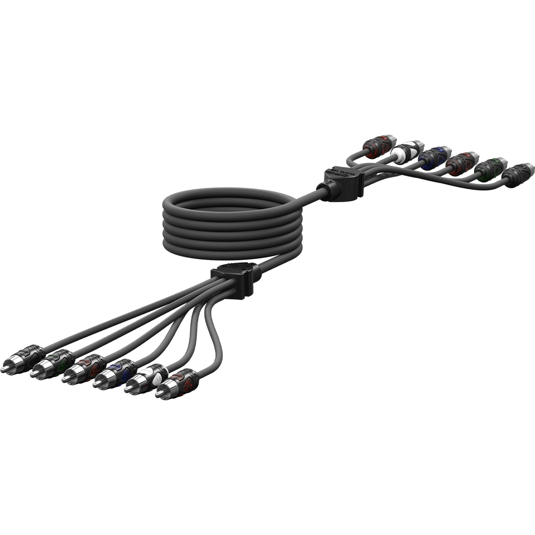 RCA-6CH 23FT Wet Wire | 23FT 6 Ch RCA Cable