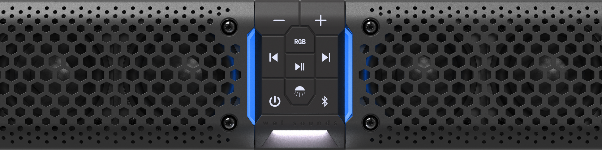 STEALTH XT 6-B | Wet Sounds All-In-One 6-Speaker Amplified Bluetooth Soundbar With Remote