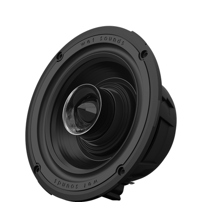 ZERO Series 6 XY-W | Wet Sounds ZERO Series High-Output 6.5" Marine Coaxial Speakers with Yacht Grilles