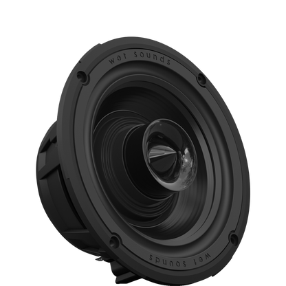 ZERO Series 6 XY-W | Wet Sounds ZERO Series High-Output 6.5" Marine Coaxial Speakers with Yacht Grilles