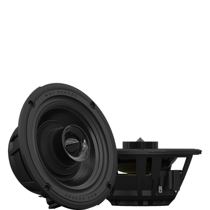 ZERO Series 6 XY-W | Wet Sounds ZERO Series High-Output 6.5" Marine Coaxial Speakers with Yacht Grilles