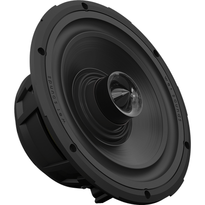 ZERO Series 8 XY-W | Wet Sounds ZERO Series High-Output 8" Marine Coaxial Speakers with Yacht Grilles