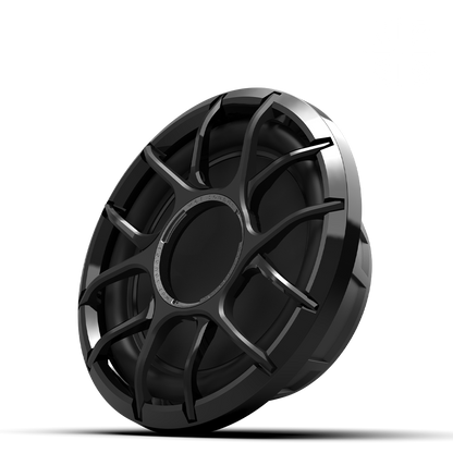 ZERO 10 S4 XZ-B | Wet Sounds Zero Series 10-inch 4Ω High-Output Sealed Enclosure Marine Subwoofer with Black XZ Grille